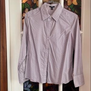 Jacob vintage purple tailored blouse